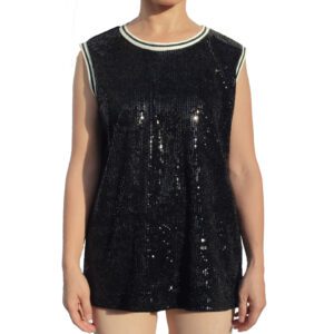Sequin Basketball Shirt