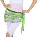 Light Green/silver coin