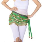 Dark Green/gold coin