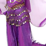 Dark Purple/gold coin