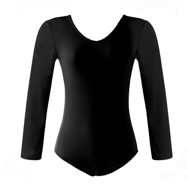 Women's Cotton Long Sleeve Ballet Ballroom Dance Leotards - Image 3